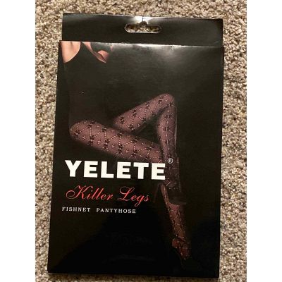 Hosiery Tights Pantyhose Fish Net Stockings Black Yelete